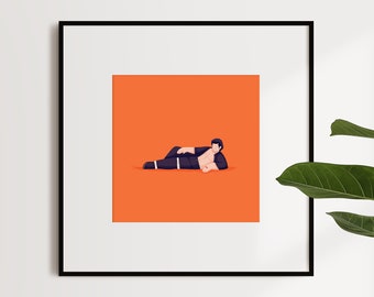 Dr Ian Malcolm - 21cmx21cm