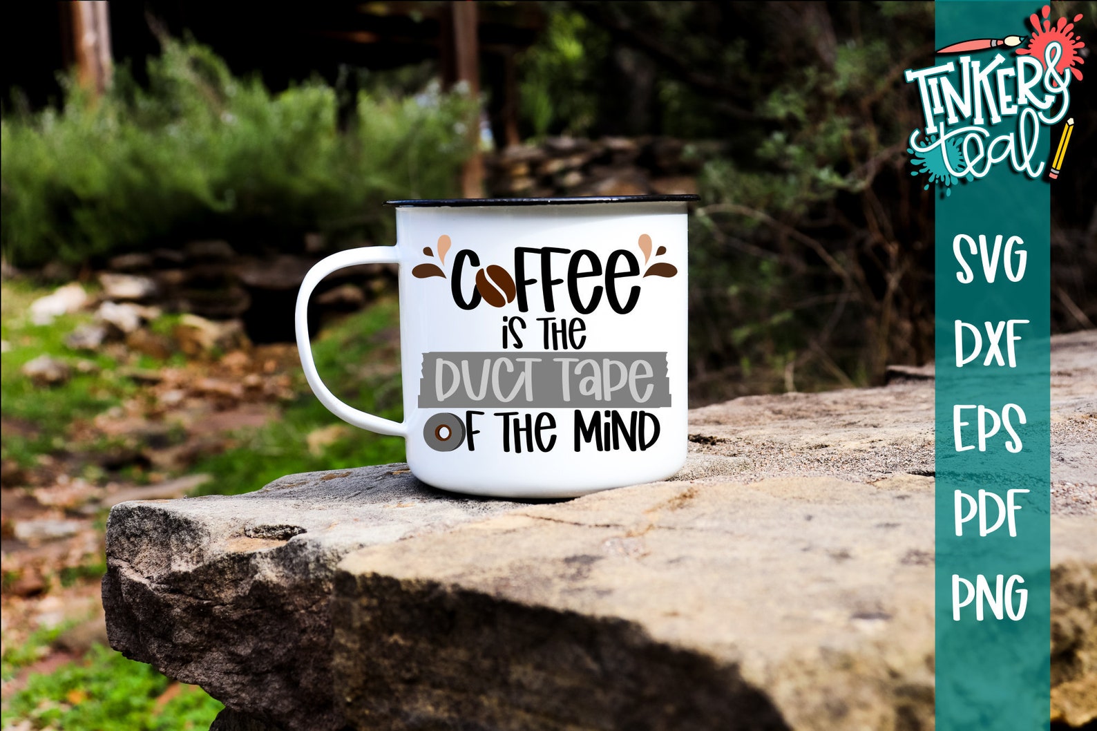 Download Coffee SVG / Coffee Is the Duct Tape SVG / Funny Coffee SVG / | Etsy