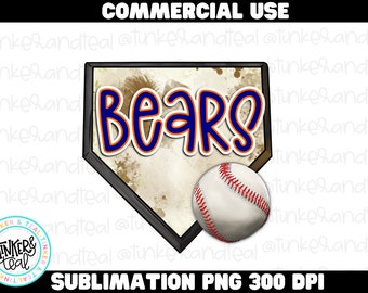 Bears Baseball PNG, Bears PNG, Bears Pride Baseball mom png, Bears Mascot sublimation, Bears Cheer png