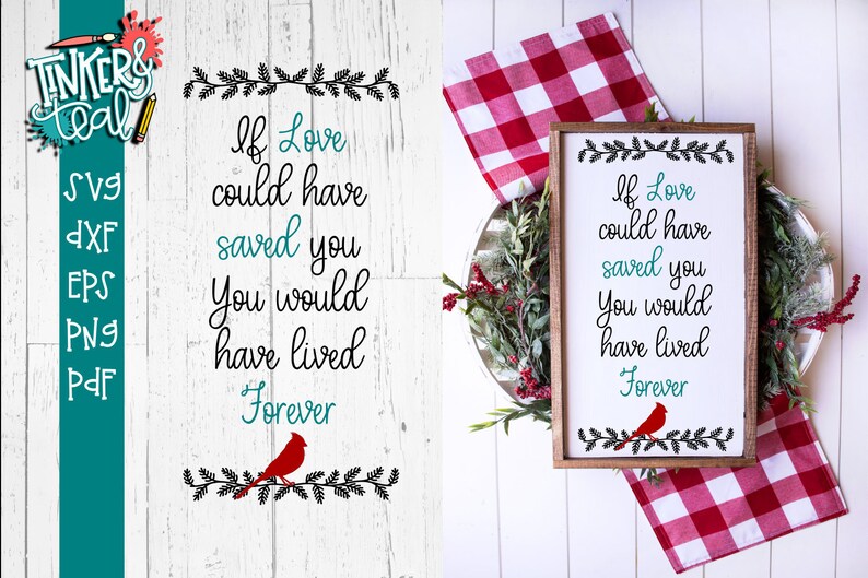 Live Forever Cardinal Memorial Svg Craft Supplies Tools Drawing Drafting Efp Osteology Org