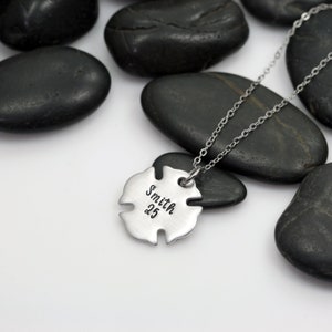Personalized Name and Number Necklace | Maltese Cross | Firefighter | Custom Jewelry