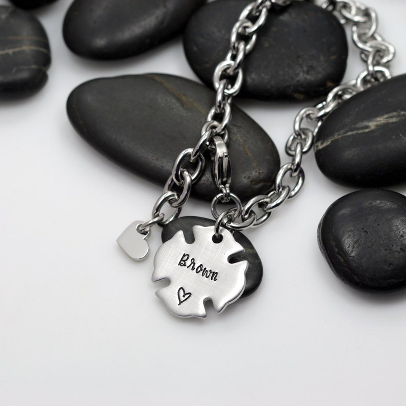 Firefighter Custom Jewelry Personalized Name Bracelet Maltese Cross