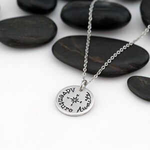Custom Adventure and Outdoor Lovers Scenery Necklace | Mountain | Camping | Adventure Awaits