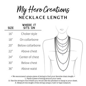 Personalized Number Necklace | Police Officer Badge Charm Necklace | LEO | Custom Shield Jewelry For Wife | Law Enforcement Mom Gift Idea bild 2
