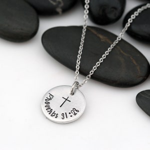 Bible Verse Necklace | Religious