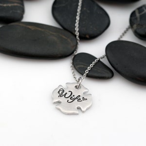 Firefighter WIFE Necklace | Maltese Cross | Firefighter | Custom Jewelry