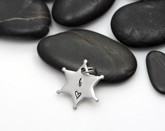 Personalized Number Charm | Deputy | Sheriff Badge | LEO | Custom | Build Your Own | DIY - Bulk | Wholesale Options Available