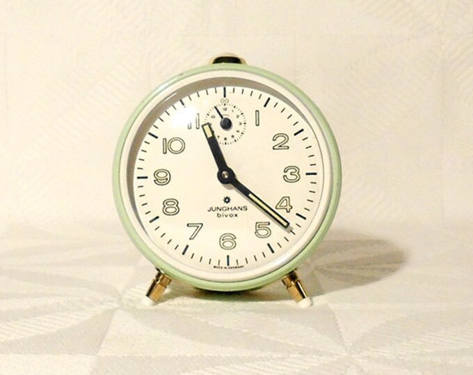 Vintage German Junghans Alarm Clock Etsy