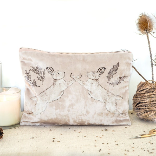 Velvet Pouch - Etsy