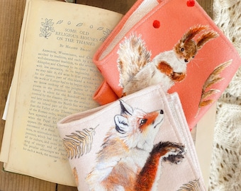 Juego de 2 paños faciales reutilizables Woodland