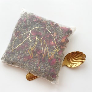 Real Silk Fox Lavender and Rose Fragrance Bag, Relaxation and Sleep Gift image 5