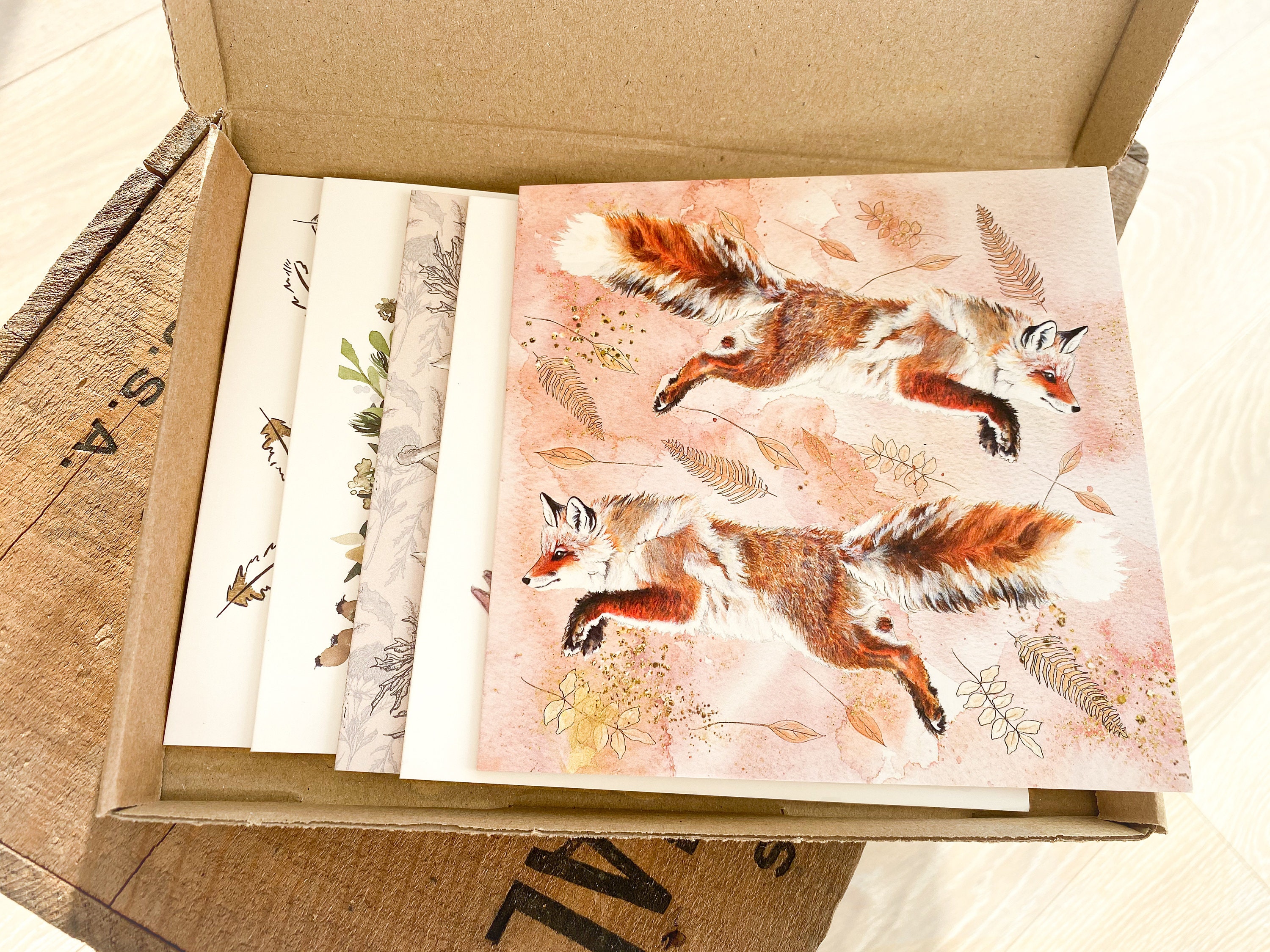 Greeting Card Surprise Box, Set of Mixed Cards - Etsy