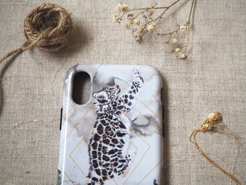 Snow Leopard Slim/Tough Phone Case image 7