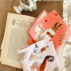 Luxury Woodland Fox Face Cloth Flannel image 4