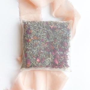 Real Silk Fox Lavender and Rose Fragrance Bag, Relaxation and Sleep Gift image 9