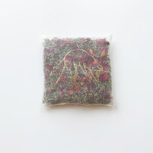 Real Silk Fox Lavender and Rose Fragrance Bag, Relaxation and Sleep Gift image 3