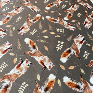 Leaping Fox Upholstery Velvet image 4