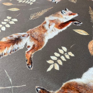 Leaping Fox Upholstery Velvet image 6