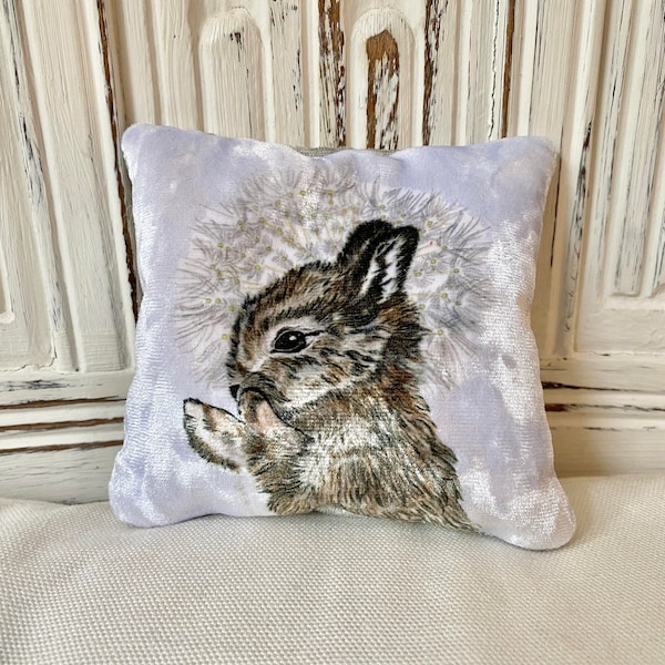 Rabbit Soft Velvet Lavender Bag, Lavender Pillow