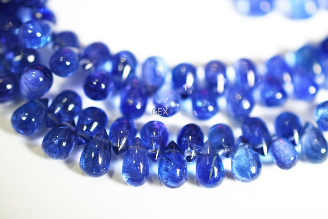 Tanzanite Naturelle 1,10 Carat - Certifiée AAA - Coupe Trillon - Qualité Exceptionnelle - Sans Traitement