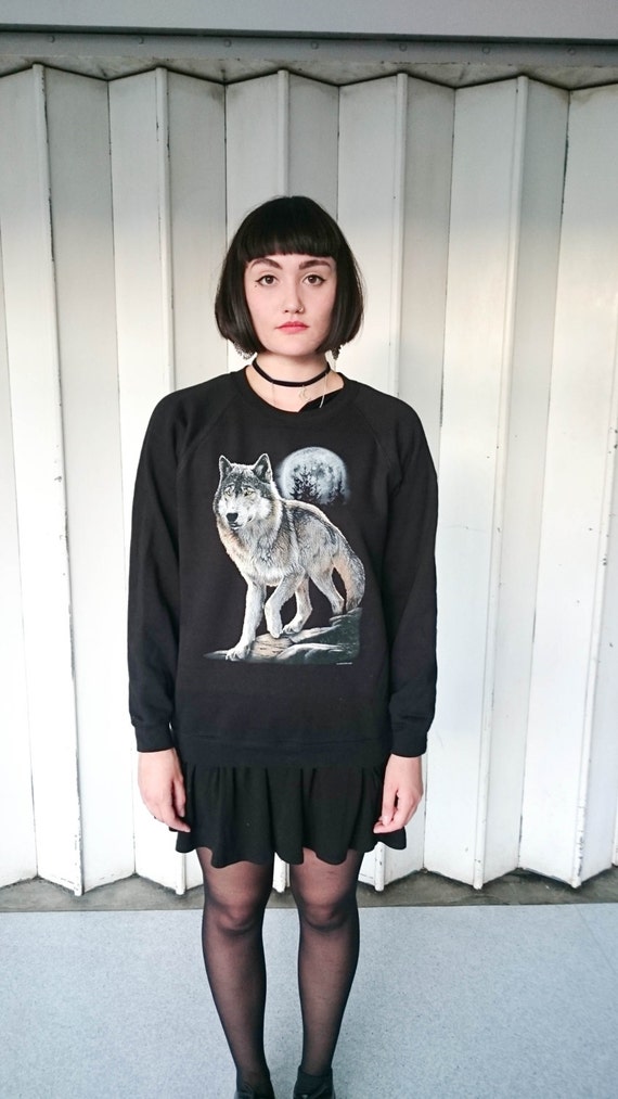 Urban outfitters wolf sweatshirt sale