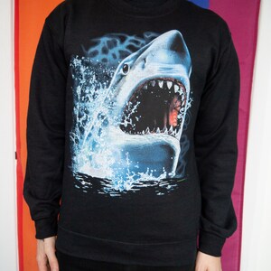 Shark Attack Jumper, Sharks Sweatshirt, Sharks Sweater, Shark ...
