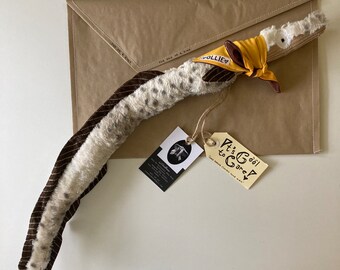 Eel plush rattle: Customised & Personalised with part proceeds paid forward