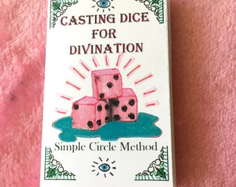 Lancio dei dadi per la divinazione - Mini Zine