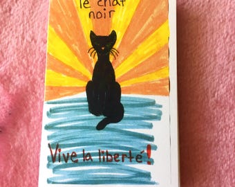 Le Chat Noir, Vive la Liberté! - mini-zine