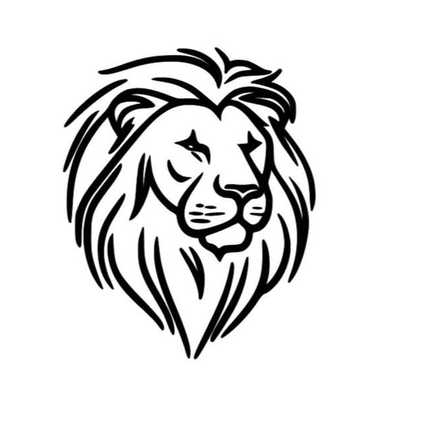 LION Decal | King of the Jungle Lion Decal | Animal Decal | Lion Head Vinyl Sticker | VINYL Decal | Window Decal Computer Decal
