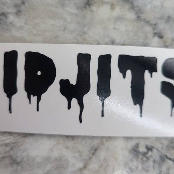 TV SHOW Supernatural  - Idjits - Bobby Singer Decal SPN Fan #SPNfamily Decal  Winchester Car decal Window Decal  Cup Decal