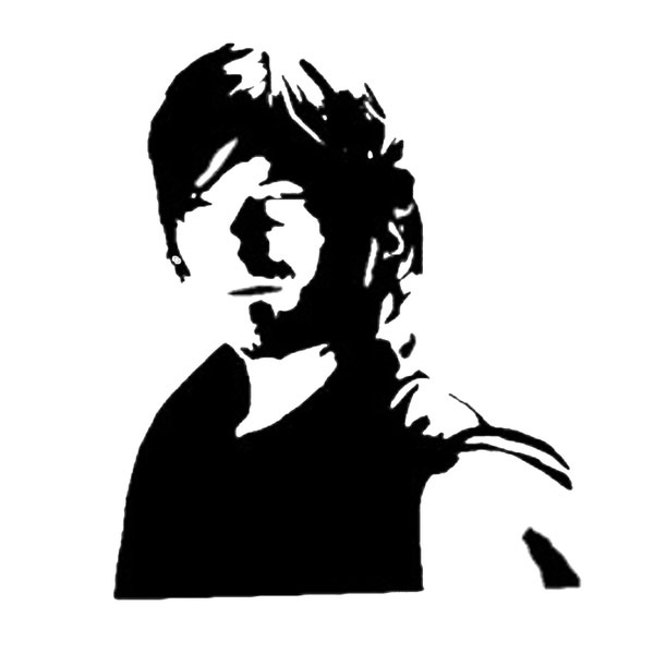 The Walking Dead Daryl Decal With name perfect for a Yeti or RTIC cups! DARYL DIXON Decal twd Decal Car decal computer decal