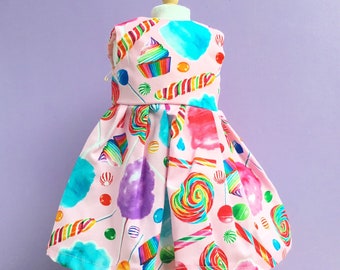 Sweet candy dress for 18 inch dolls