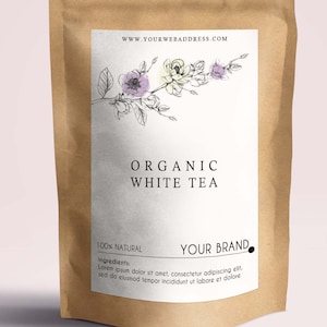 Tee-Etiketten personalisierte, Verpackung, personalisierte Teebeutel Label, individuelle Tee Verpackung, druckbare Tee Verpackung, individuelle Aufkleber Teebeutel Tee
