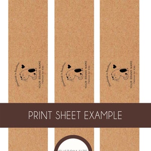 Custom Printable Belly Band Packaging for Clothing Brands. Band for ...