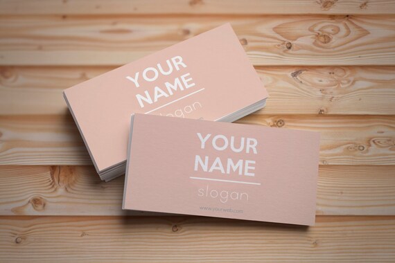 Custom Printable Business Card Modern Business Card