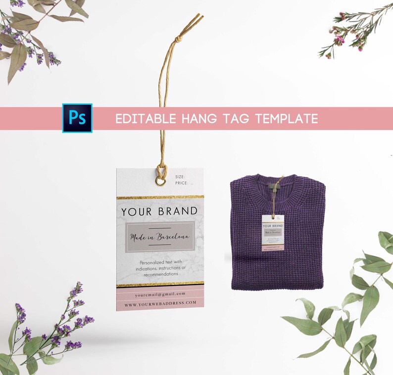 Custom made clothes labels, Printable hold tags, Editable cling tags label, Printable outfits labels, Garments tags, Hold tag electronic PSD graphic about Printable Clothing Labels referred to as Personalized apparel labels, Printable cling tags, Editable dangle tags label, Printable dresses labels, Garments tags, Cling tag electronic PSD