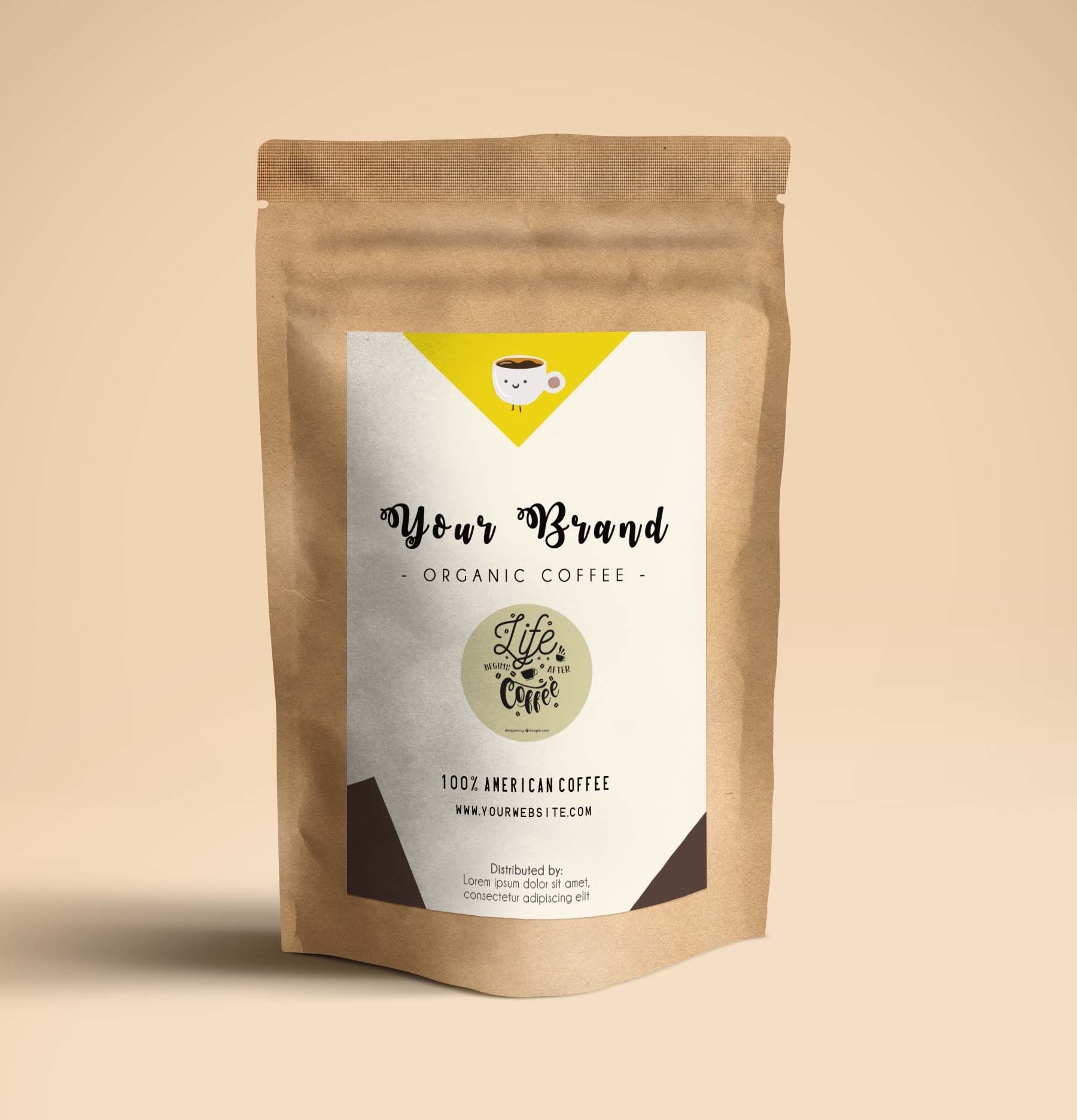 Labels for coffee bags Custom Printable coffee bag stickers Etsy