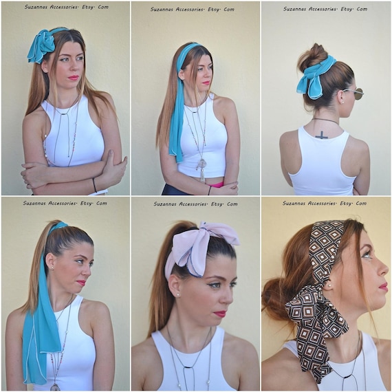 Four Ways To Tie Headscarfs - YouTube