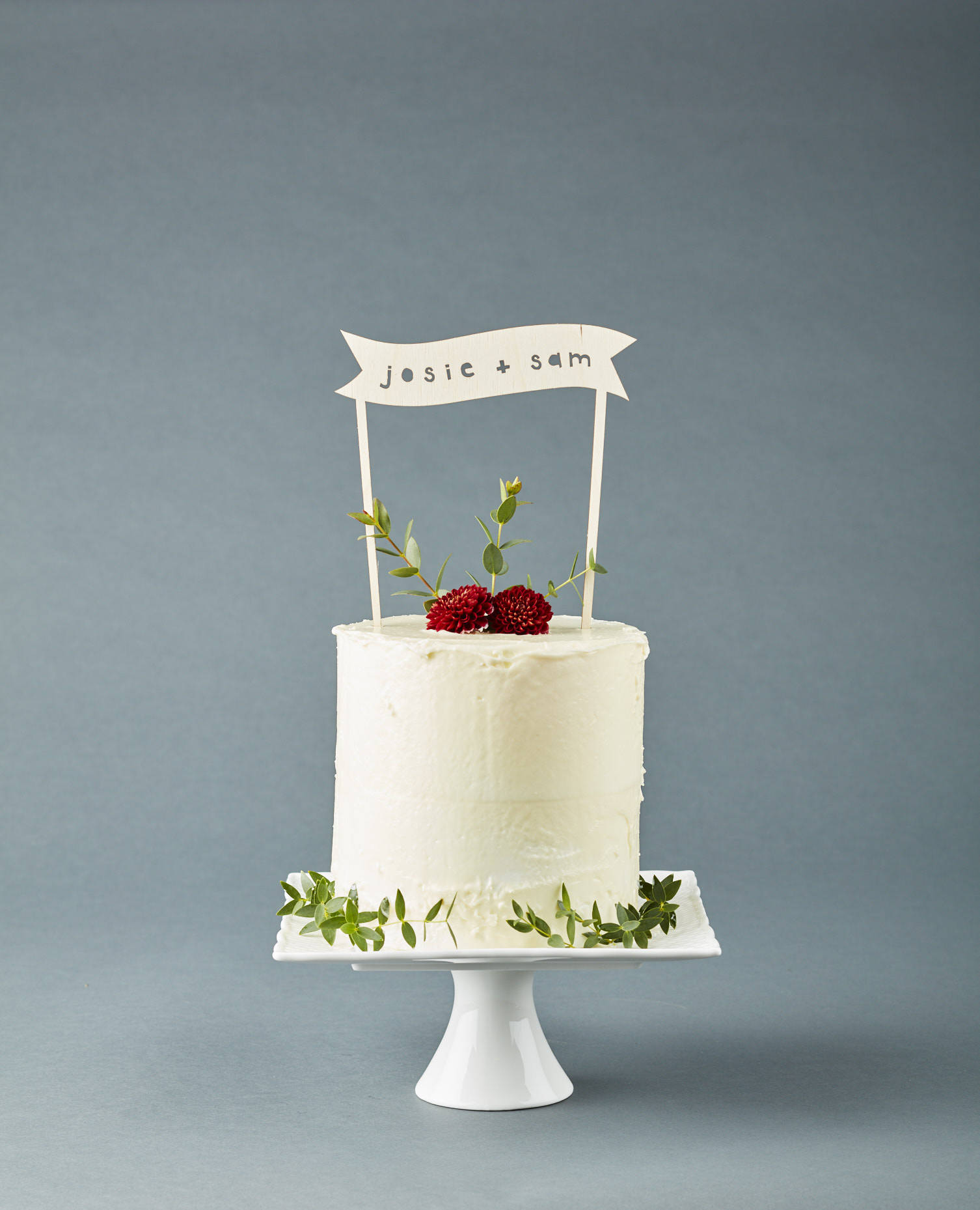 Topper de gâteau de mariage acrylique personnalisé Arche Bohème 4 1/2H x 4W  5 1/2H avec pics à gâteau Minimaliste Classique Tendance Élégant -   France