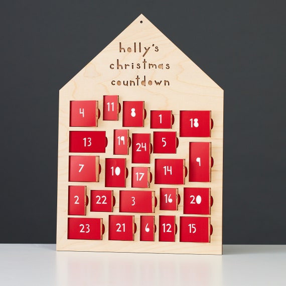 カスタマイズ可能なオーナメント アドベント カレンダー