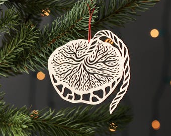 Placenta Anatomy Ornament, Gift for Doctor, OBGYN, Midwife, Doula, Medical Student Graduation