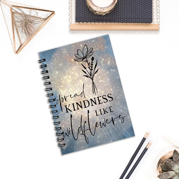 128 Page To Do List Daily Planner Spiral Notebook with Bonus 2022 Calendar on back cover, Undated Planner, gift for mom Il_570xn