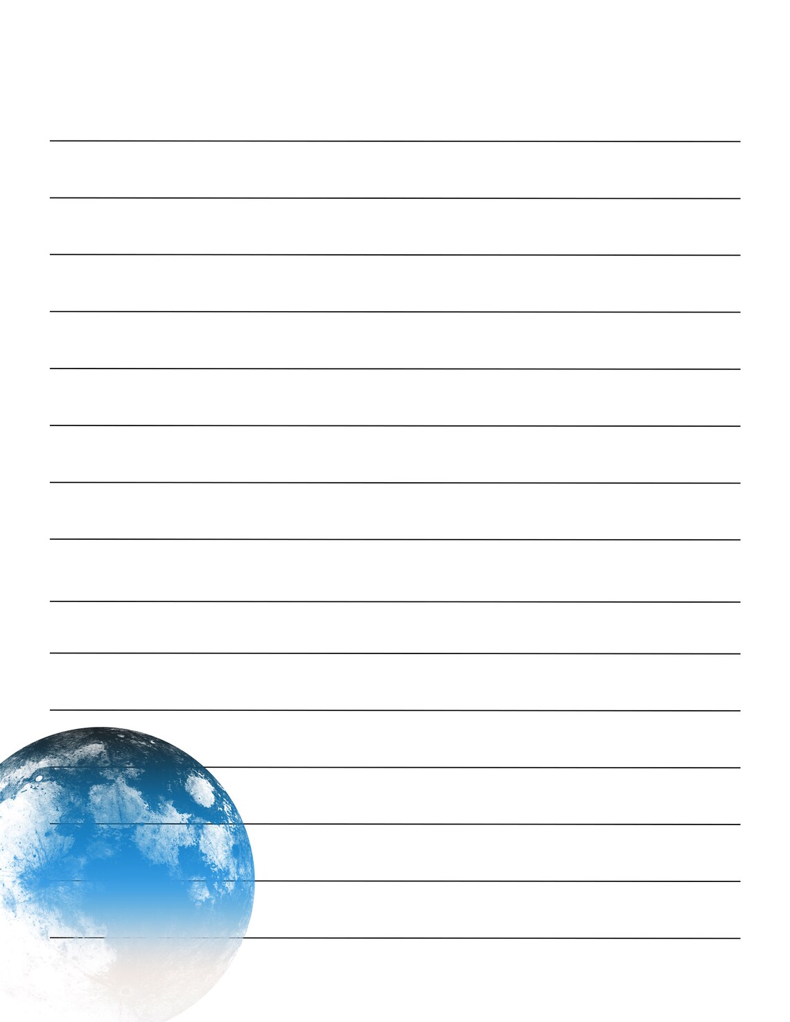 Man on the moon story picture