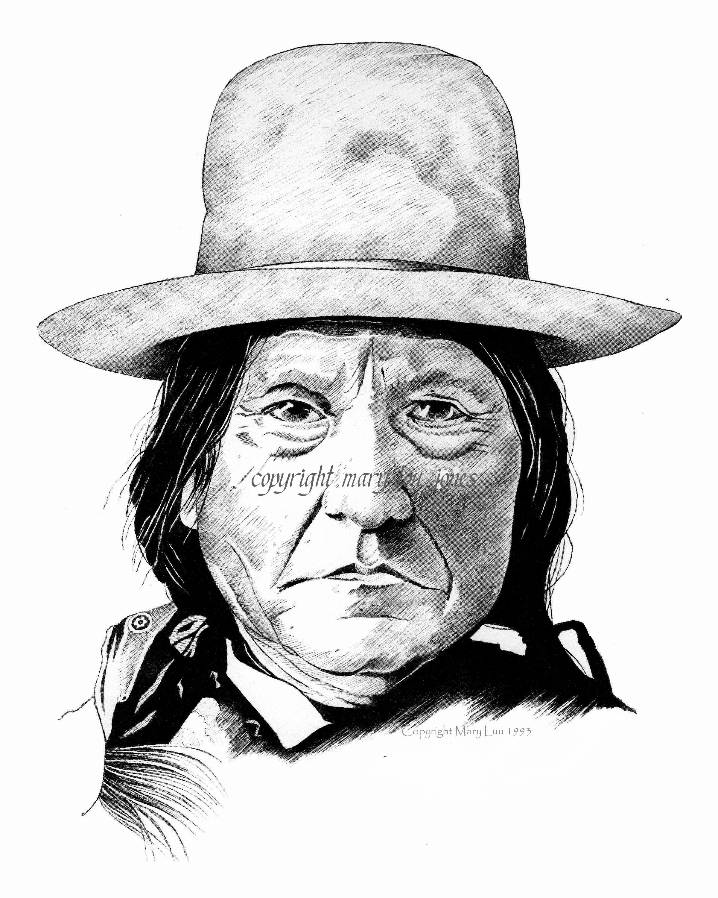 Digital Download of Geronimo an Indian Native American Chief | Etsy