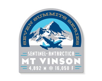 Mt. Vinson Seven Summits Decal Sticker