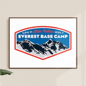 Everest Base Camp Druck