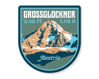 Grossglockner Austria Decal Sticker