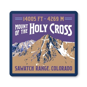 Mount of the Holy Cross Decal Sticker