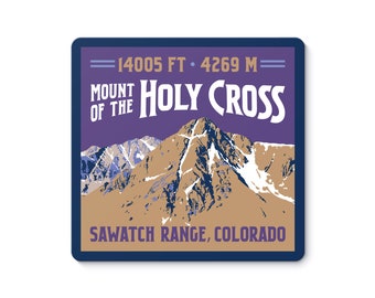Mount of the Holy Cross Decal Sticker